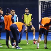 Hrvatski nogometni reprezentativci odradili trening na Maksimiru