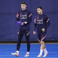 Hrvatski nogometni reprezentativci odradili trening na Maksimiru