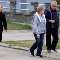 Vinkovci: Uhićena Gabrijela Žalac odlazi iz kuće u pratnji istražitelja