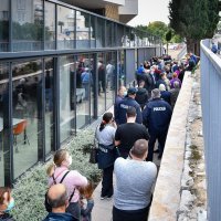 Gužva na cijepljenju protiv covida u Dubrovniku