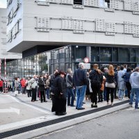 Gužva na cijepljenju protiv covida u Dubrovniku