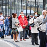 Gužva na cijepljenju protiv covida u Dubrovniku