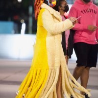 Rihanna u teddy kaputu Bottega Veneta