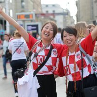 Rusija - Hrvatska, Svjetsko prvenstvo 2018., četvrtfinale - Trg bana Jelačića