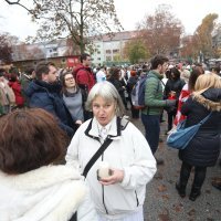 Tihi bijeli marš u Zagrebu