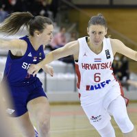 Košarka: Hrvatska - Srbija, kvalifikacije za Euro, košarkašice, 14.11.2021.