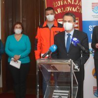 Konferencija za medije Stožera Civilne zaštite Karlovačke županije