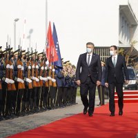 Andrej Plenković i Albin Kurti