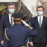 Andrej Plenković i Albin Kurti