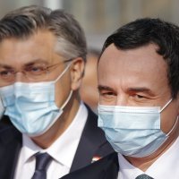 Andrej Plenković i Albin Kurti