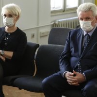 Piruška Canjuga 2020. na suđenju s Ivicom Todorićem