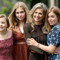 Princeza Catharina-Amalia s obitelji