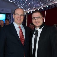 Princ Albert II i Luka Vidović