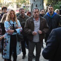 Split: Prosvjednici protiv obaveznih covd potvrda ispred Županije