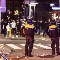 Sukob policije i prosvjednika protiv korona mjera u Rotterdamu