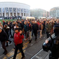 Policija osigurava prosvjed protiv covid potvrda