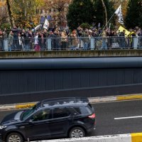 Prosvjed protiv covid mjera u Bruxellesu