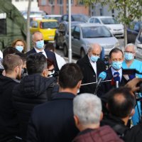 Konferencija za medije ispred KBC-a  Split o stanju u bolnici