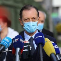 Konferencija za medije ispred KBC-a  Split o stanju u bolnici