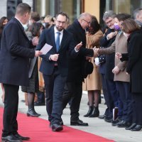 Svečani doček predsjednika Francuske Emmanuela Macrona u Uredu Predsjednika Republike