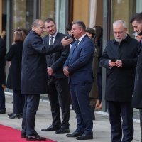 Svečani doček predsjednika Francuske Emmanuela Macrona u Uredu Predsjednika Republike
