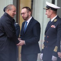 Svečani doček predsjednika Francuske Emmanuela Macrona u Uredu Predsjednika Republike