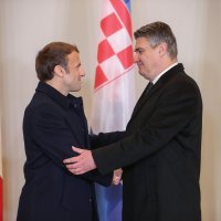 Predsjednik Milanović sastao se s predsjednikom Francuske Republike Emmanuelom Macronom