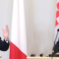 Milanović i Macron nakon sastanka su dali izjave za medije