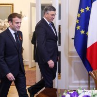 Zagreb: Premijer Plenković sastao se s predsjednikom Francuske Republike Emmanuelom Macronom