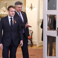 Zagreb: Premijer Plenković sastao se s predsjednikom Francuske Republike Emmanuelom Macronom