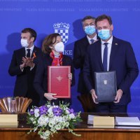 Mario Banožić i Florence Parly potpisali Ugovor o nabavi aviona Rafalea