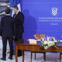 Andrej Plenković i Emmanuel Macron potpisali ugovor o strateškoj suradnji