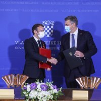 Andrej Plenković i Emmanuel Macron potpisali ugovor o strateškoj suradnji