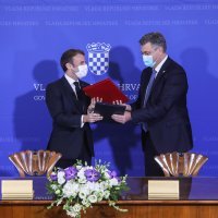 Andrej Plenković i Emmanuel Macron potpisali ugovor o strateškoj suradnji