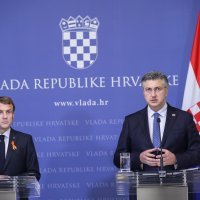 Andrej Plenković i Emmanuel Macron dali izjave za medije