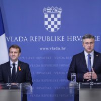 Andrej Plenković i Emmanuel Macron dali izjave za medije