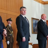 Zoran Milanović odlikovao Antona Kikaša Redom kneza Domagoja