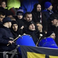 Dinamo - Genk, navijači