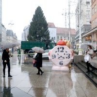 Ukrašavanje Zagreba za Advent 2021.