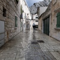 Poplavljene ulice Omiša