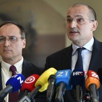 Zagreb: Izjava za medije Orsata Miljenića i Dragana Lozančića
