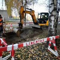 Puknuće vrelovoda na Trešnjevci