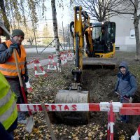Puknuće vrelovoda na Trešnjevci