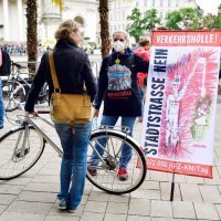 Prosvjed u Beču protiv izgradnje tunela kroz park prirode Lobau