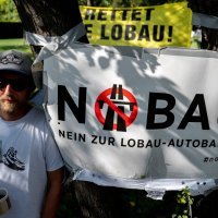 Prosvjed u Beču protiv izgradnje tunela kroz park prirode Lobau