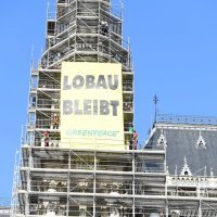 Prosvjed u Beču protiv izgradnje tunela kroz park prirode Lobau