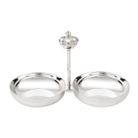 Christofle Royal Jack - dvostruka srebrom obložena posuda za pse (4.500 kn)