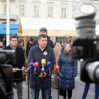 Saborski zastupnici Mosta održali konferenciju povodom početka prikupljanja potpisa protiv COVID potvrda