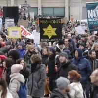 Prosvjed protiv korona mjera u Bruxellesu