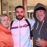 Doček Hajduka u zračnoj luci